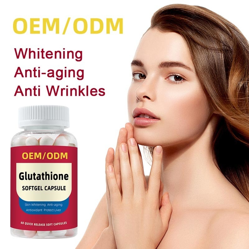 OEM العلامة التجارية الخاصة فيتامين C 1500mg أقراص L-Glutathione لبيض الجلد