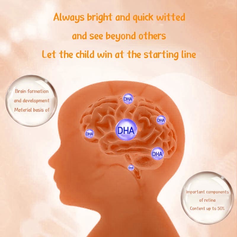 Nutrition DHA ALGAE Oil Gummies EPA DHA زيت كبد سمك القد حبوب صمغ للأطفال البالغين