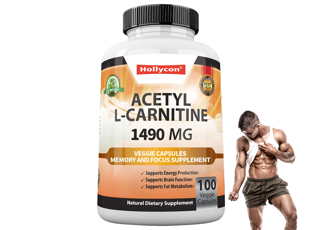 كبسولات L- Carnitine COA للذاكرة والتركيز إنتاج الطاقة الطبيعية كبسولات الخضار