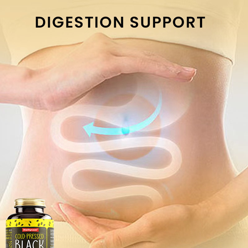 زيت البذور السوداء الحلوي 1000mg زيت بذور الكمون الأسود لدعم المناعة
