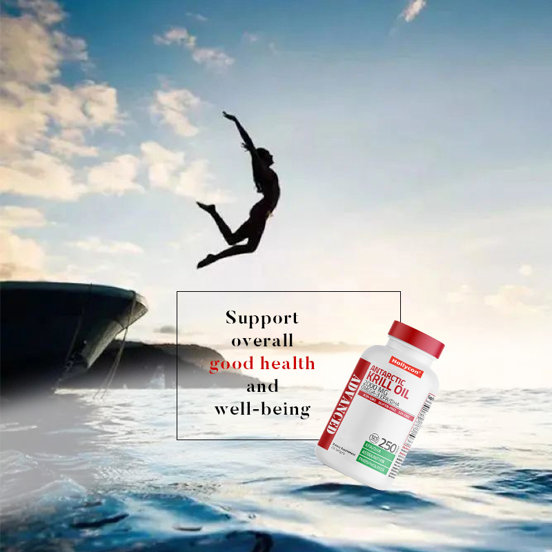 زيت الكريل القطبي لدعم الصحة العامة 2000mg زيت الكريل القطبي الحلوي