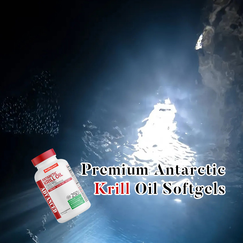 زيت الكريل القطبي لدعم الصحة العامة 2000mg زيت الكريل القطبي الحلوي