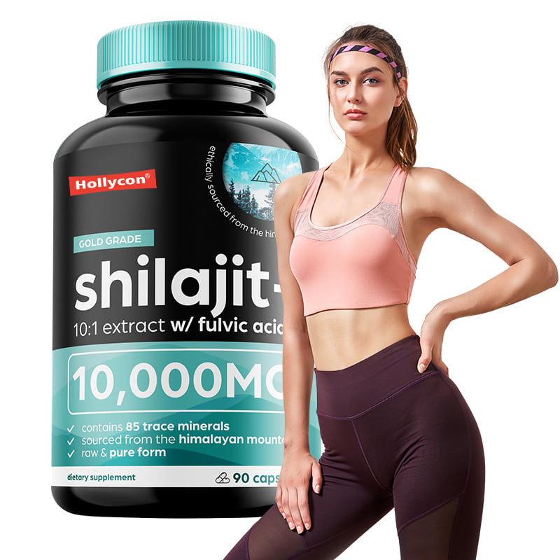 OEM pure himalayan shilajit 10000mg كبسولات الميكانيكية للشيلجيت لدعم المناعة