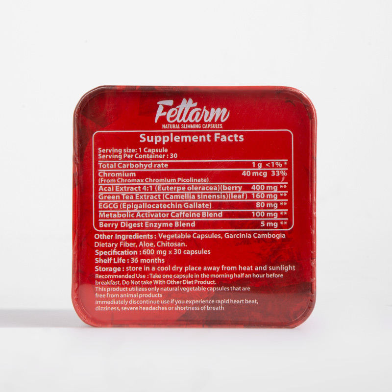 Factory Made Herbal Weight Management Slimming Supplement Capsules Natural Formula Fat Burner Slimming Capsules