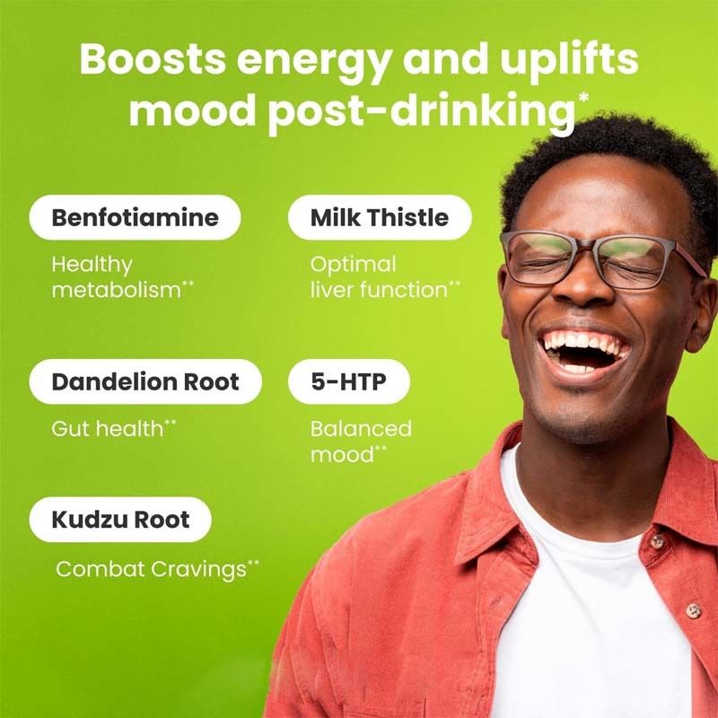 قرص فوار لمكافحة الرغبة الشديدة في الكحول وتطهير الكبد وتعزيز صحته