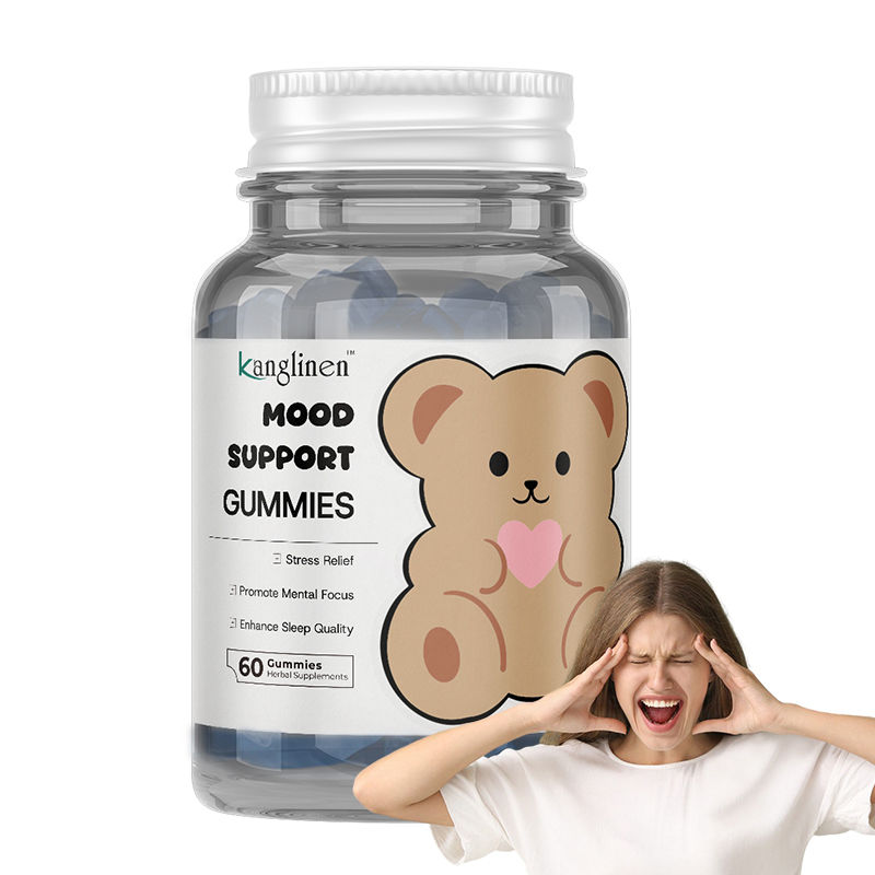 دعم المزاج العلكات المصنعة من قبل OEM مصنع المغنيسيوم العلكات للبالغين تخفيف الإجهاد تعزيز التركيز العقلي تحسين نوعية النوم