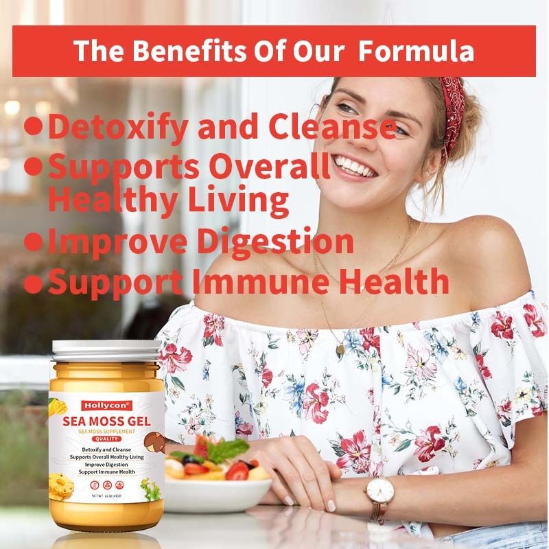 OEM المغذية الخام سموس تخلص من السموم وتنظيف غنية بالمعادن البروتينات الفيتامينات الصحة سموس البحر سموس البحر جيل