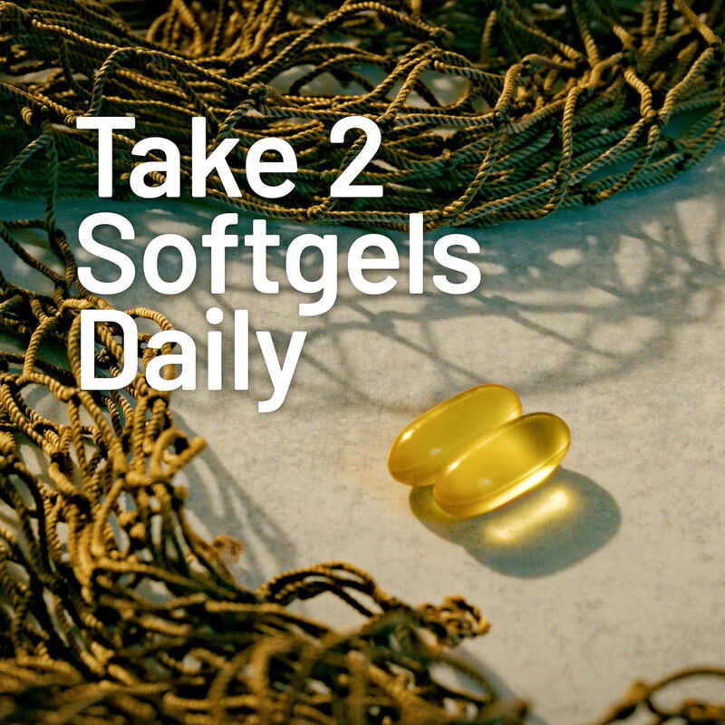 مكمل أوميغا 3 من الشركة المصنعة الأصلية، 1000 مجم لكل جرعة، 600 EPA و 400 DHA وفيتامين E لدعم صحة القلب والدماغ، زيت سمك أوميغا 3