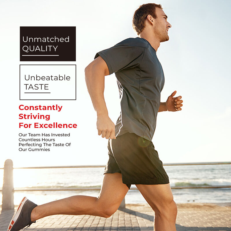 العلامة التجارية الخاصة شيلاجيت العلكة للرجال حمض الفولفيك مضافات خالية من السكر الحفاظ على مستويات الطاقة الطبيعية والوظيفة المناعية