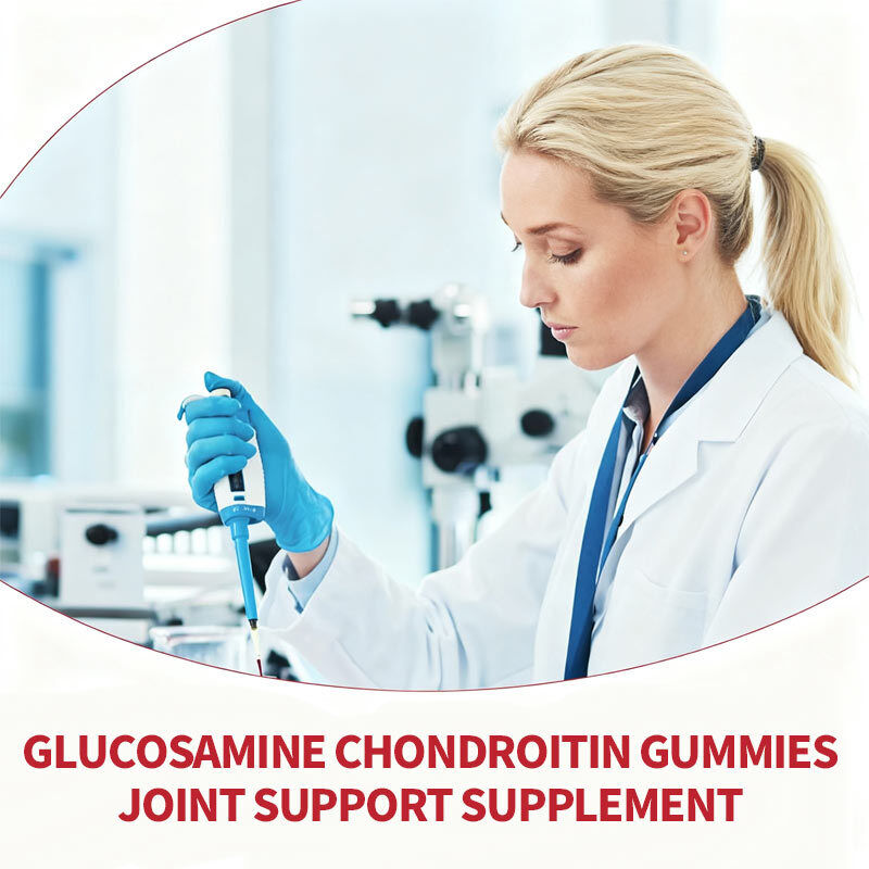 OEM مكمل دعم المفاصل القوية الإضافية مع MSM و Flexibility Elderberry Glucosamine Chondroitin Gummies
