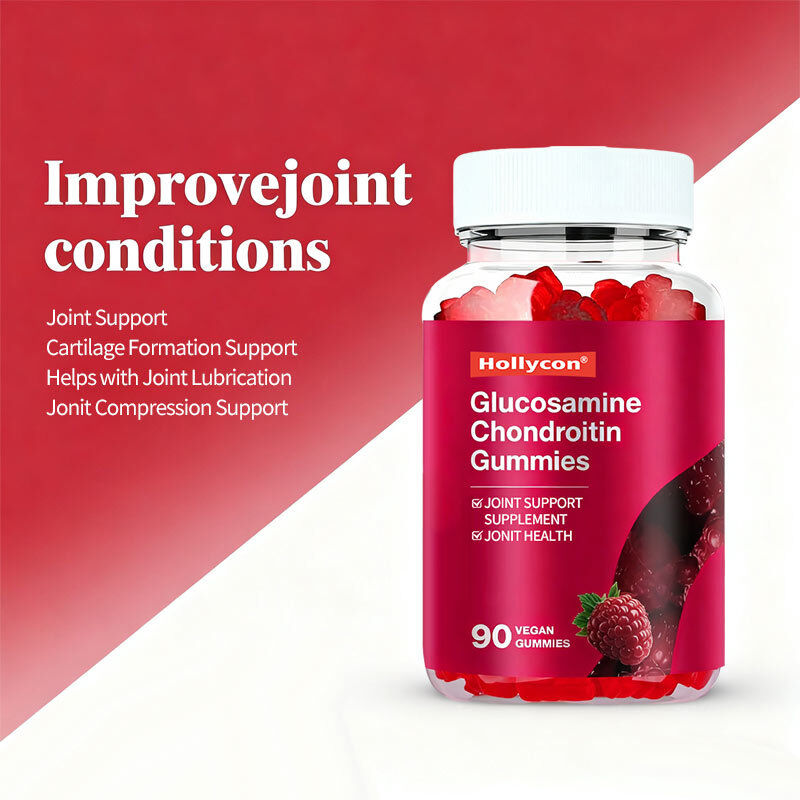 OEM مكمل دعم المفاصل القوية الإضافية مع MSM و Flexibility Elderberry Glucosamine Chondroitin Gummies