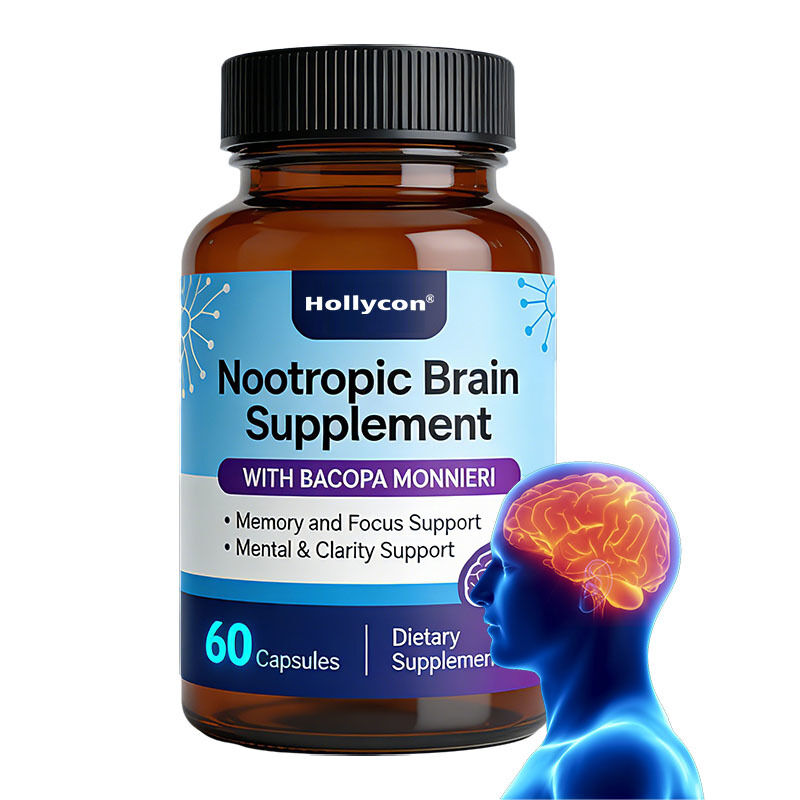 OEM/ODM Manufacturer Focus Supplement for Memory and Focus Mental & Clarity Support Nootropic Brain Supplement