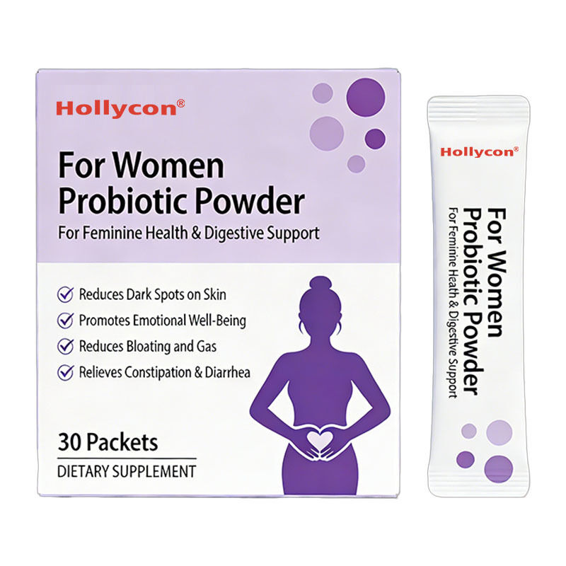 OEM/ODM Women's Probiotic Powder Supplement Skin Brightening Beauty Supplement Gut Health Supplement Weight Management