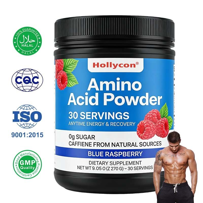 OEM/ODM Customized Sports Nutrition Powder | BCAA Amino Acid Supplement with Green Tea Extract