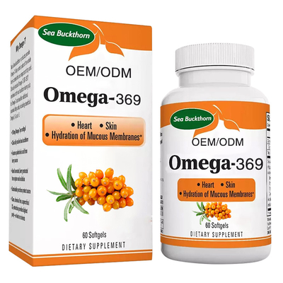 مكمل كبسولات هلامية نبق البحر المخصص Epa Omega 3 لتعزيز المناعة