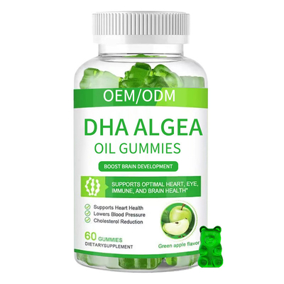 ODM زيت الطحالب أوميغا DHA صمغ لصحة الدماغ أثناء الحمل