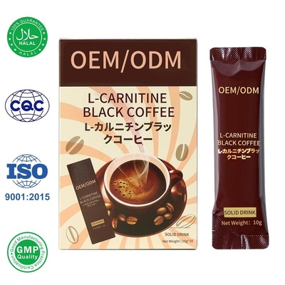 Black Coffee L- Carnitine Bulk Powder OEM لتنحيف الجسم