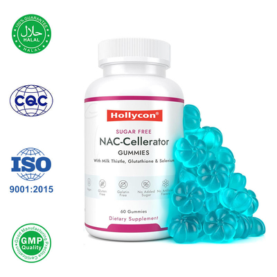 NAC العلكة مع الغلوتاثيون للجهاز المناعي للكبد وصحة الدماغ