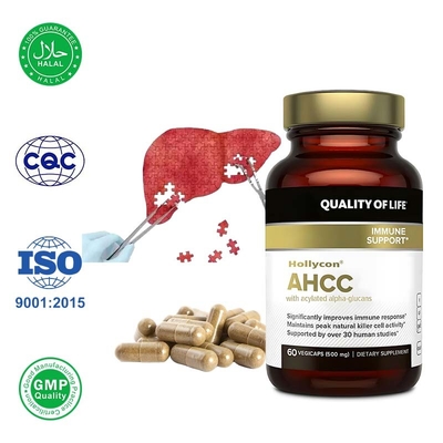 المكملات الغذائية المعدة من قبل الـ OEM AHCC تحافظ على نشاط الخلايا القاتلة الطبيعية وتزيد من إنتاج السيتوكين