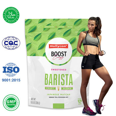 مسحوق ماتشا، مسحوق شاي أخضر، أكياس، فيتامينات ومعادن مركبة، تعزز الطاقة